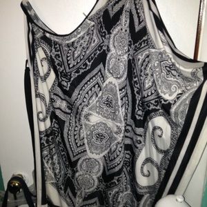 Short Black and White Dress